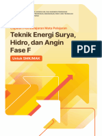 CP Mata Pelajaran Teknik Energi Surya, Hidro, Dan Angin