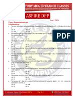 Aspire DPP: Aspire Study Mca Entrance Classes