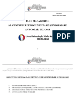 Plan - Managerial Cdi Modificat BARBUCESCU