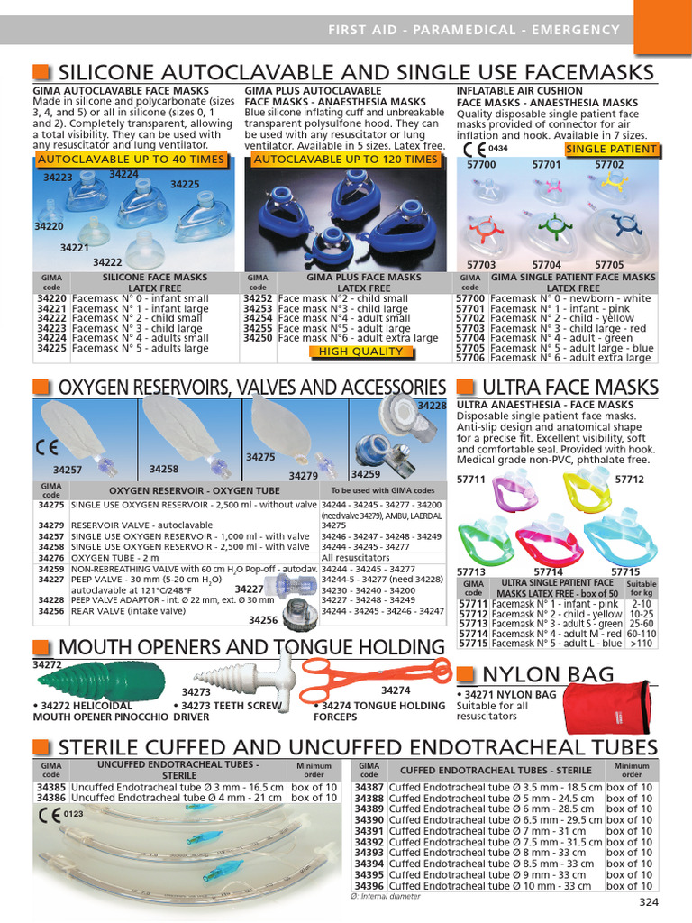Medical Face Masks and Accessories | PDF | Medical Treatments | Medical ...
