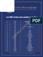 Los 500 Verbos Más Usados en Inglés
