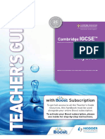 Cambridge IGCSE™ Physics Teacher's Guide With Boost Subscription