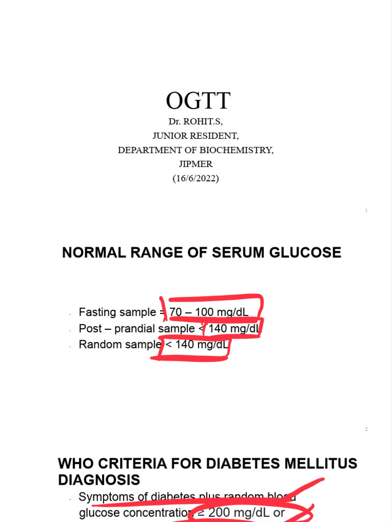 Ogtt 1 1 PDF Glycated Hemoglobin Endocrine