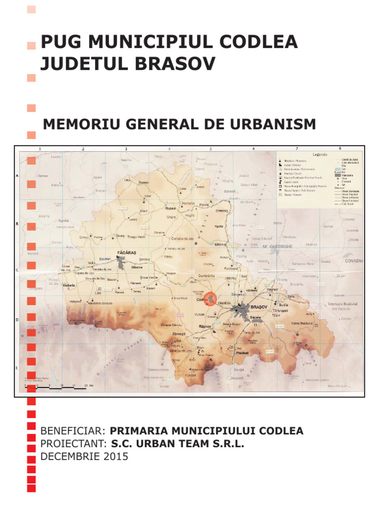 Memoriu General PUG Codlea | PDF