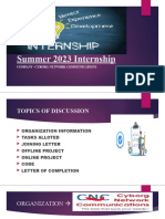 Summer 2023 Internship - HARSHIT