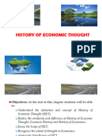 Introduction To History of Economic Thought