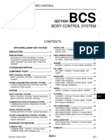 Body Control System: Section