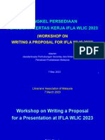  Bengkel Persediaan Penulisan Kertas Persidangan IFLA