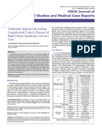 Fulminant Hepatitis Revealing Complicated Crohn S Disease of Budd Chiari Syndrome About A Case