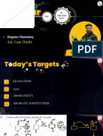 Aromatic Substitution _ Classnotes __ Saakaar Batch for IIT JAM Chemistry (1)
