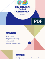 PKE23 - Kelompok 6 - Sel Sebagai Dasar Kehidupan