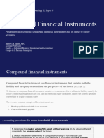 Compound Financial Instruments