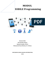 Modul Mobile Programming - v3-100123