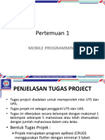 Pertemuan 1: Mobile Programming