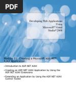 Developing Web Applications Using Microsoft Visual Studio 2008