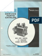 m2-500 Series - 13 Design Vane Motors M-2707-s