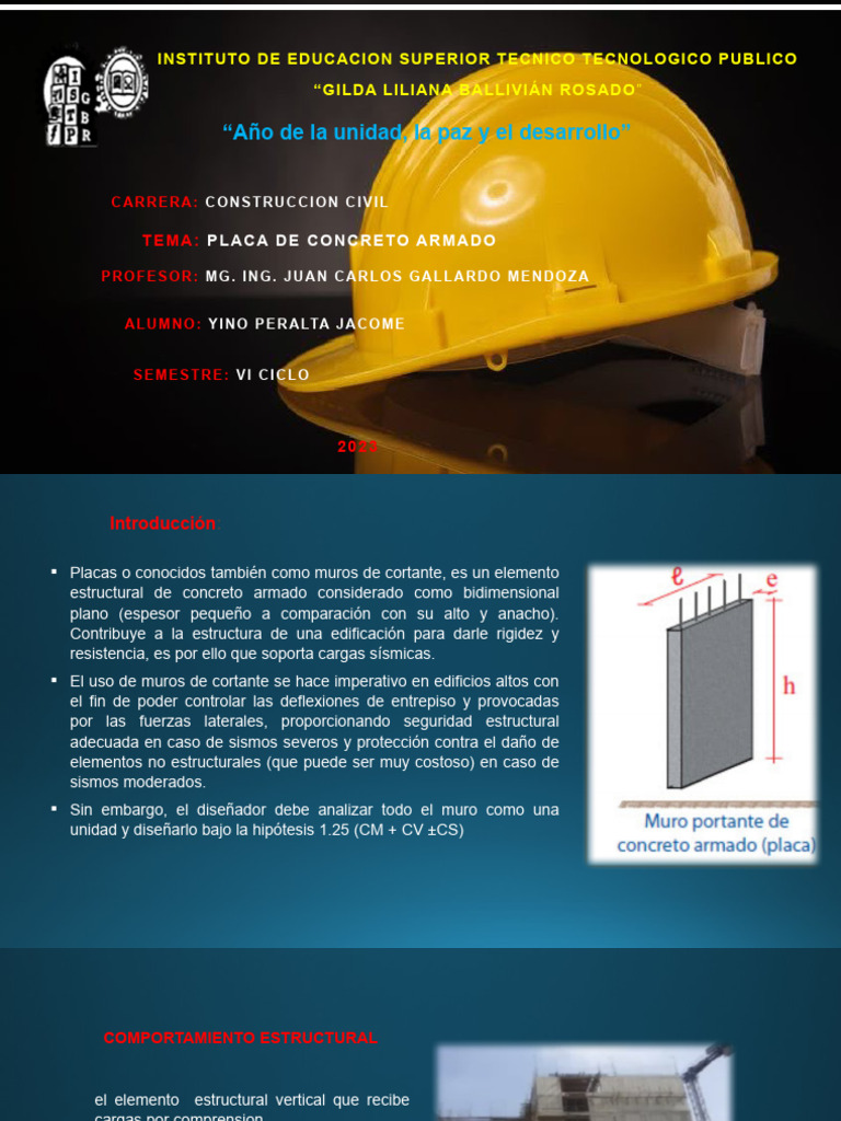 Placas de Concreto | PDF | Hormigón | Concreto reforzado
