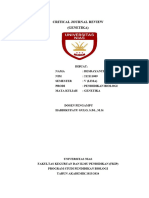 Critical Journal Review Genetika