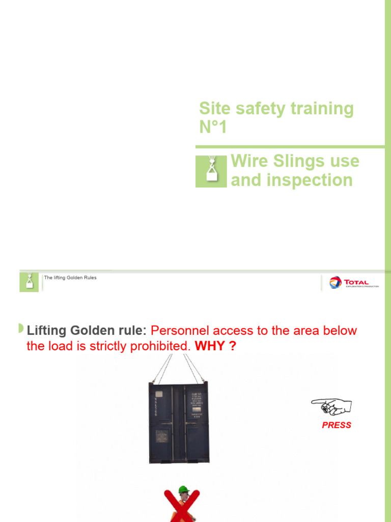 1 Wire Rope Slings PDF Wire Rope