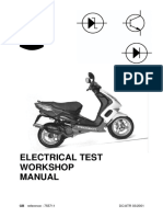 Peugeot Electrical Test Workshop Manual