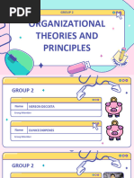 Organizational Theories and Principles