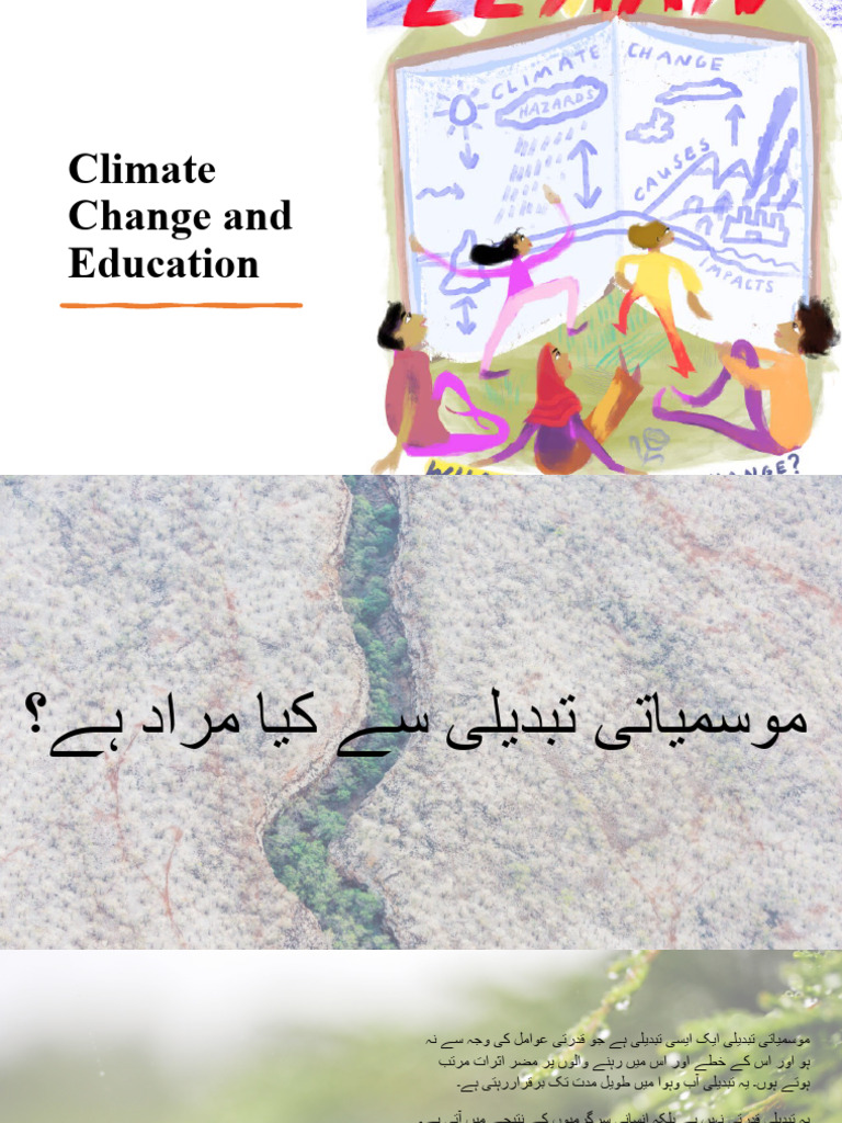 Climate Change and Education | PDF