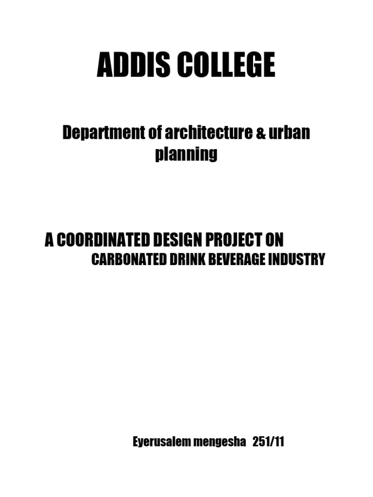Carbonated Beverage Industry Design Project | PDF | Drink | Soft Drink