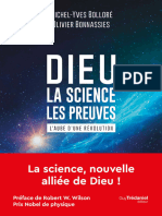 Dieu la science les preuves - Michel-Yves Bolloré, Olivier Bonnassies