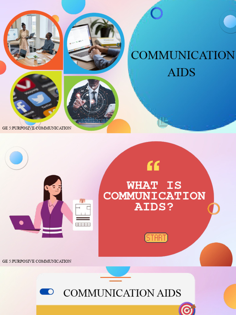Communication Aids PDF Video Communication