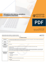 Organización Judicial Española: La Audiencia Nacional