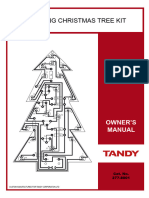 277 8001 Flashing Christmas Tree Manual