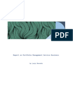 Report On Portfolio Management Business
