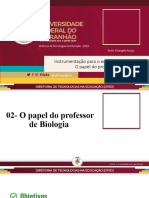 Aula Slide 02 - O Papel Do Professor