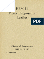 Project Proposal Leather