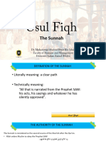 Usul Fiqh 4 - Sunnah