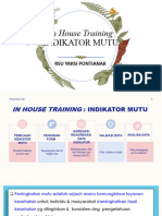 In House Training Rs Yarsi - Indikator Mutu