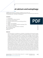 Lysosomal Calcium and Autophagy: Diego L. Medina