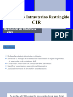 Crecimiento Intrauterino Restringido - RCIU