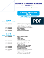 Itinerary Merpati Bwi - Yogya Ver 2 (MTSN 1 Bwi)