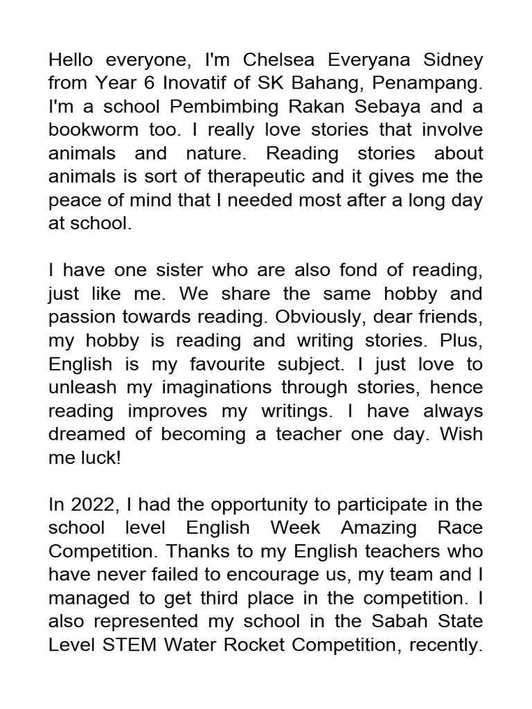CHELSEA'S BOOK REVIEW (Longer Version) PDF