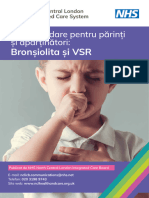 Bronchiolitis and RSV Leaflet - Romanian