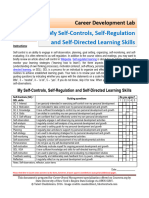 2 - My Self-Controls and Self-Directed Learning Skills Template