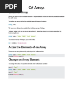 OPP - Array - Practice