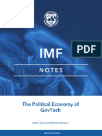 IMF The Political Economy of GovTech 1690058605
