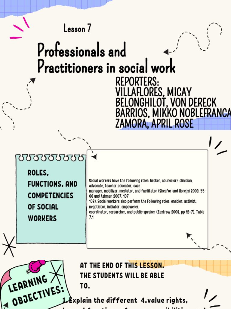 Roles and Skills of Social Workers | PDF | Social Work | Mental Health