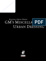 GM's Miscellany - Urban Dressing