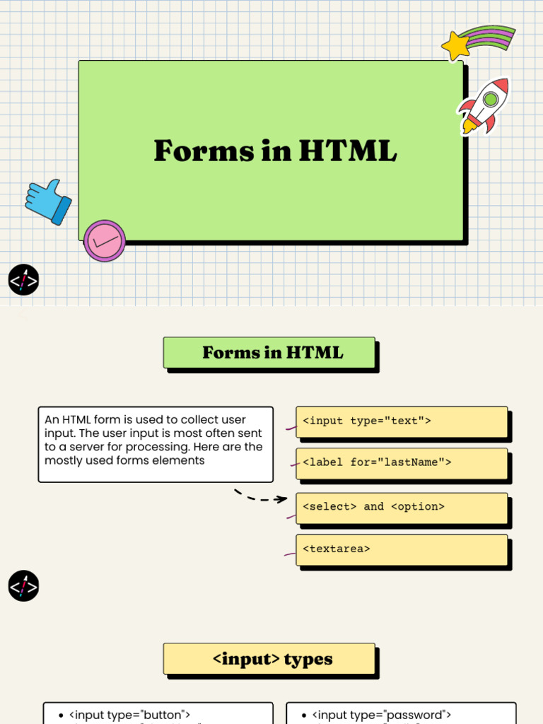 Forms in HTML PDF