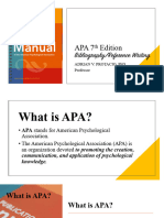 APA Referencing 7th Edition