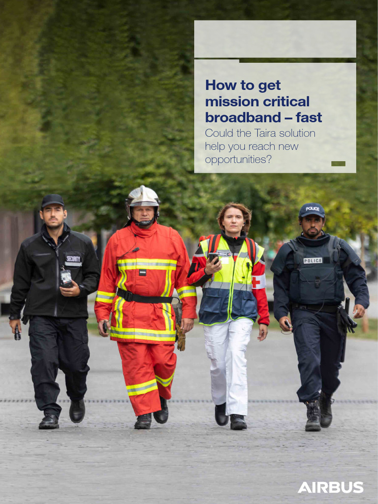 How To Get Mission Critical Broadband Fast With Taira Airbus White