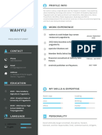 CV Wahyu - English